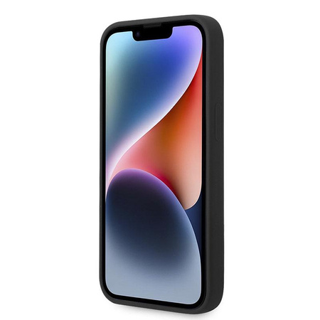 Karl Lagerfeld Silicone Ikonik Karl's Head MagSafe - pouzdro pro iPhone 14 Plus (černé)