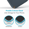 Speck Presidio2 Grip - Coque antidérapante pour iPhone 14 Pro Max (Charcoal / Cool Bronze / Slate)