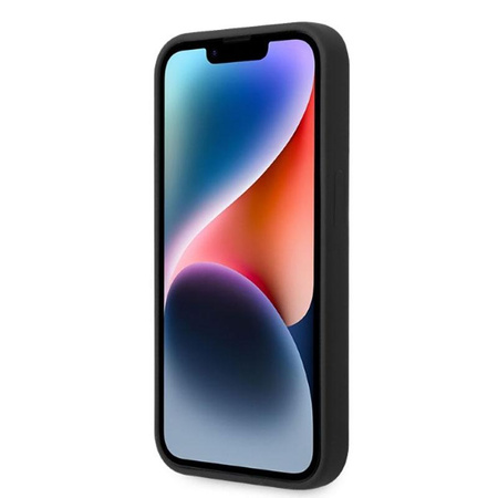 Karl Lagerfeld Silikonové pouzdro NFT Ikonik MagSafe - iPhone 14 Pro (černé)