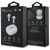 BMW Printed Logos - Bluetooth TWS Headphones ENC + Charging Case (White)