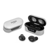 Guess True Wireless Earphones BT5.0 5H - TWS sluchátka + nabíjecí pouzdro (stříbrná)
