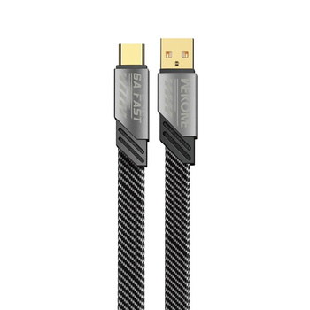 WEKOME WDC-190 Mecha Series - připojovací kabel USB-A k rychlému nabíjení USB-C 1 m (matný)