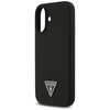Guess Silicone Triangle Logo MagSafe - iPhone 17 Case (black)