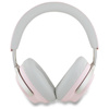 Guess Metal Script Logo - Wireless Bluetooth Over-Ear Headphones with ANC + ENC (Pink)