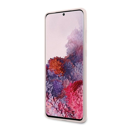 Karl Lagerfeld Fullbody Silicone Iconic - Etui Samsung Galaxy S20 (Light Pink)