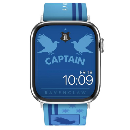 Harry Potter - Armband für Apple Watch 38/40/41/42/44/45/49 mm (Haus Stolz - Ravenclaw)