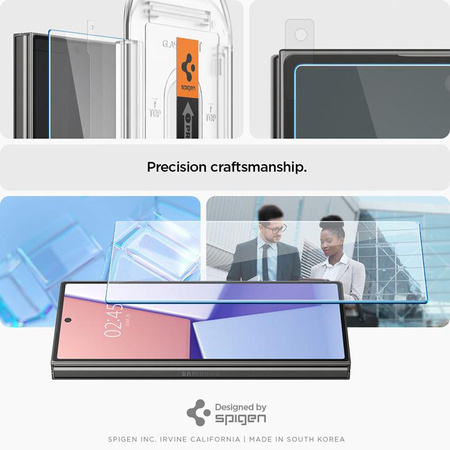 Spigen Glas.TR EZ Fit 2-Pack - Tvrzené sklo pro Samsung Galaxy Z Fold 6 (2 kusy)