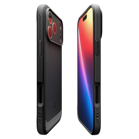 ETUI DO IPHONE 17 PRO MAX do MAGSAFE SPIGEN RUGGED ARMOR ORYGINALNE CZARNE