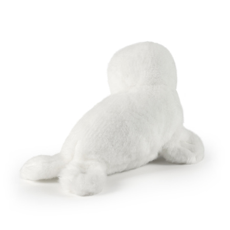 Rappa - Plush realistic mascot white seal 25 cm Eco-Friendly