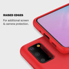 Barevný kryt Crong - pouzdro pro Samsung Galaxy S20 Ultra (červené)