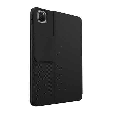 Speck Presidio Pro Folio - Étui pour iPad Pro 11" (2021 / 2018) / iPad Air 4 10.9" (2020) avec revêtement MICROBAN avec aimant et support (Noir)