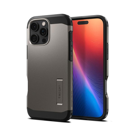 Spigen Tough Armor MagSafe - Case for iPhone 16 Pro (Gunmetal)