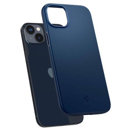 Spigen Thin Fit - Case for iPhone 15 Plus / iPhone 14 Plus (Navy blue)