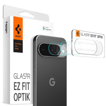 Spigen Optik GLAS.TR Camera Protector 2-Pack - Linsenschutz für Google Pixel 10 (Crystal Clear)