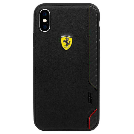 Ferrari On Truck Racing Shield Hardcase - iPhone Xs Max tok (fekete)