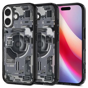 ETUI DO IPHONE 17 do MAGSAFE SPIGEN ULTRA HYBRID ORYGINALNE MAGNETYCZNE