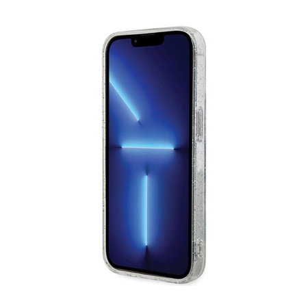 Karl Lagerfeld Karl & Choupette Glitter MagSafe - iPhone 14 Pro Case (Transparent)