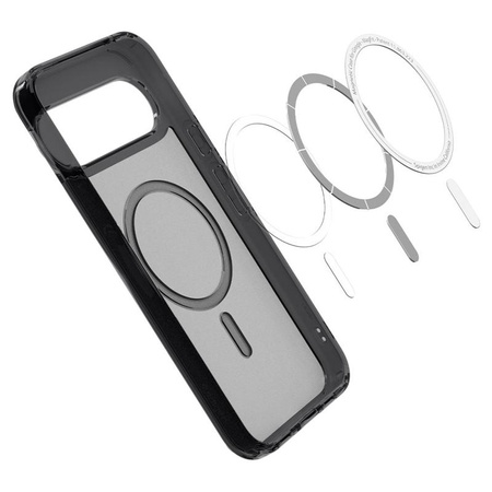 ETUI DO GOOGLE PIXEL 10 | 10 PRO do MAGSAFE SPIGEN HYBRID ORYGINALNE CZARNE