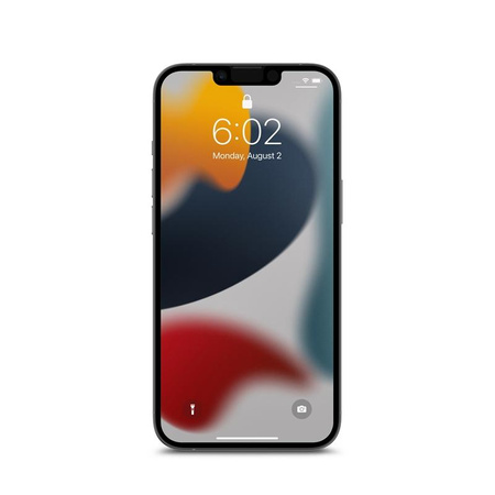 Moshi iVisor AG - Film de protection d'écran mat pour iPhone 13 / iPhone 13 Pro (cadre noir)
