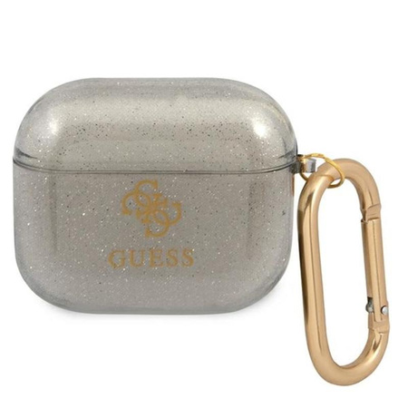 Guess 4G Glitter - Airpods 3 Hülle (schwarz)