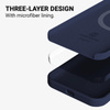 Crong Color Cover Magnetic - Etui iPhone 13 Pro MagSafe (granatowy)