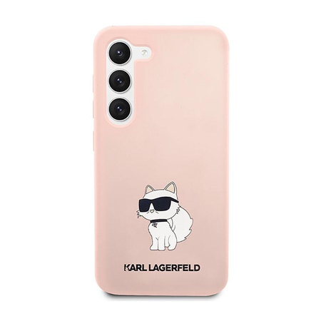 Karl Lagerfeld Silicone NFT Choupette - Samsung Galaxy S23 Case (pink)