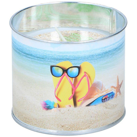 Arti Casa - Citronella anti-coma candle in a tin (pattern 2)