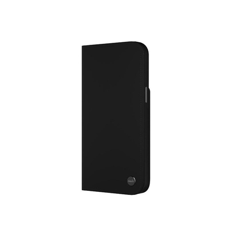 Moshi Overture MagSafe - Bőr 3 az 1-ben tok flip cover iPhone 14 (éjfekete)
