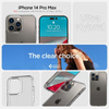Spigen Ultra Hybrid Matte - Coque pour iPhone 14 Pro Max (Transparent Mat)