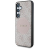 Guess 4G Round Patch Classic Logo MagSafe - Tasche für Samsung Galaxy S25+ (rosa)