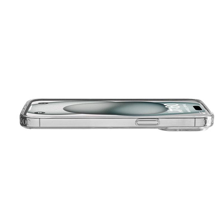 Cellularline Clear Strong - iPhone 15 Hülle mit antimikrobiellem Schutz (klar)