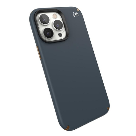 Speck Presidio2 Pro - Antibakterielles Gehäuse für iPhone 14 Pro Max (Anthrazit / Cool Bronze / Schiefer)