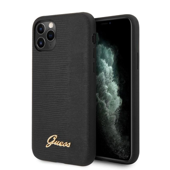 Guess Lizard tok - iPhone 11 Pro tok (fekete)