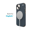 Speck Presidio2 Pro MagSafe - Antibacterial iPhone 14 / iPhone 13 Case (Charcoal / Cool Bronze / Slate)
