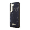 Guess Golden Marble Collection - Case for Samsung Galaxy S23+ (Black)