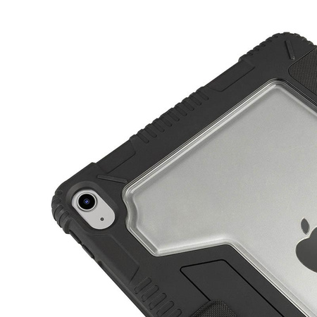 Tucano Educo Case - Étui blindé pour iPad 10.9" (2022) avec aimant et support pour Apple Pencil (Noir)