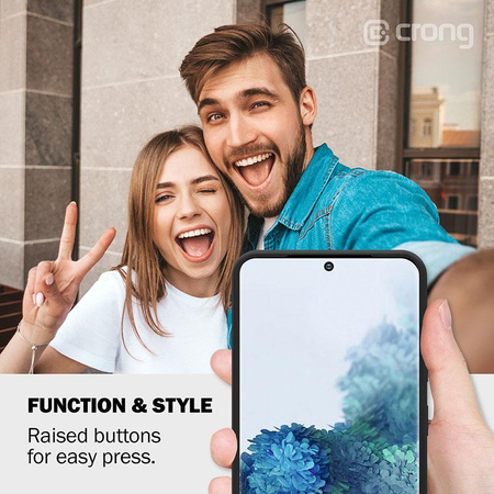 Crong Color Cover - Etui Samsung Galaxy A51 (czarny)