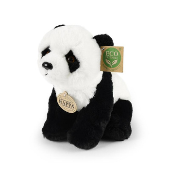 Rappa - Plyšová realistická hračka Panda sedící 23 cm Eco-Friendly Soft Collection