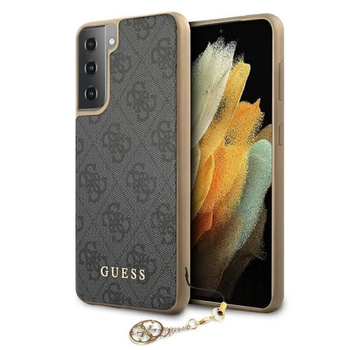 Guess 4G Charms Collection - Samsung Galaxy S21+ tok (szürke)