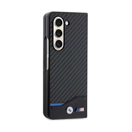 BMW Leather Carbon - Samsung Galaxy Z Fold 5 Case (black)