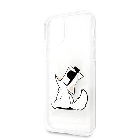 Karl Lagerfeld Choupette Fun Sunglasses - pouzdro pro iPhone 11 Pro (průhledné)