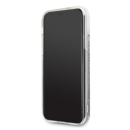Karl Lagerfeld Iconic Glitter - pouzdro pro iPhone 11 Pro Max (černé)