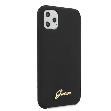 Guess Silicone Vintage - iPhone 11 Pro Max Case (black)