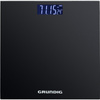 Grundig - Elektronikus fürdőszoba mérleg, üveg, 180 kg-ig (fekete)