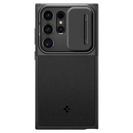 Spigen Optik Armor - tok Samsung Galaxy S24 Ultra (fekete)