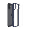 Spigen Ultra Hybrid - Coque pour iPhone 16 (Bleu marine)