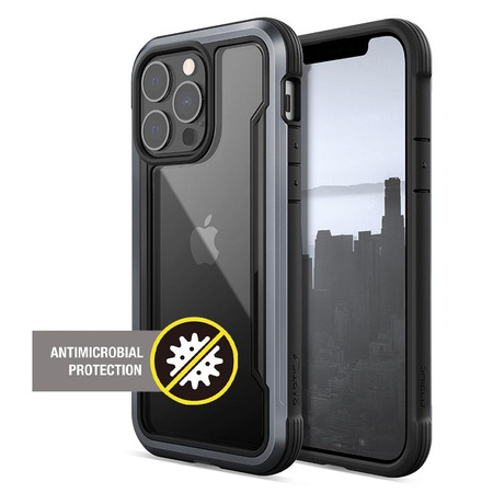 X-Doria Raptic Shield Pro - iPhone 13 Pro Tasche (antibakteriell) (Schwarz)