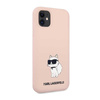 Karl Lagerfeld Silicone NFT Choupette - iPhone 11 Case (pink)
