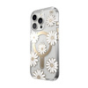Speck Presidio Lux ClickLock & MagSafe - iPhone 16 Pro Case (Sunshine Daisies / Clear / Gold)