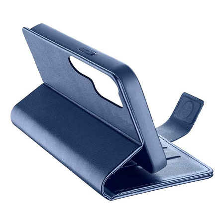 Cellularline Book Agenda - Samsung Galaxy S24 Ultra Tasche (navy blau)